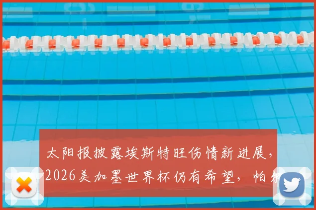 太阳报披露埃斯特旺伤情新进展，2026美加墨世界杯仍有希望，帕尔梅拉斯新星最新情况解析